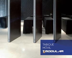 Tabique móvil, Tabique modular